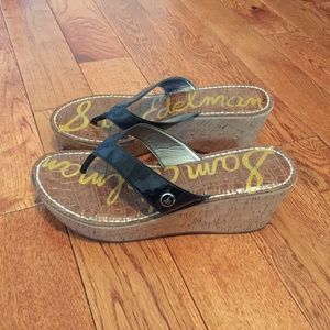 Sam Edelman Platform Cork Wedge Sandal
